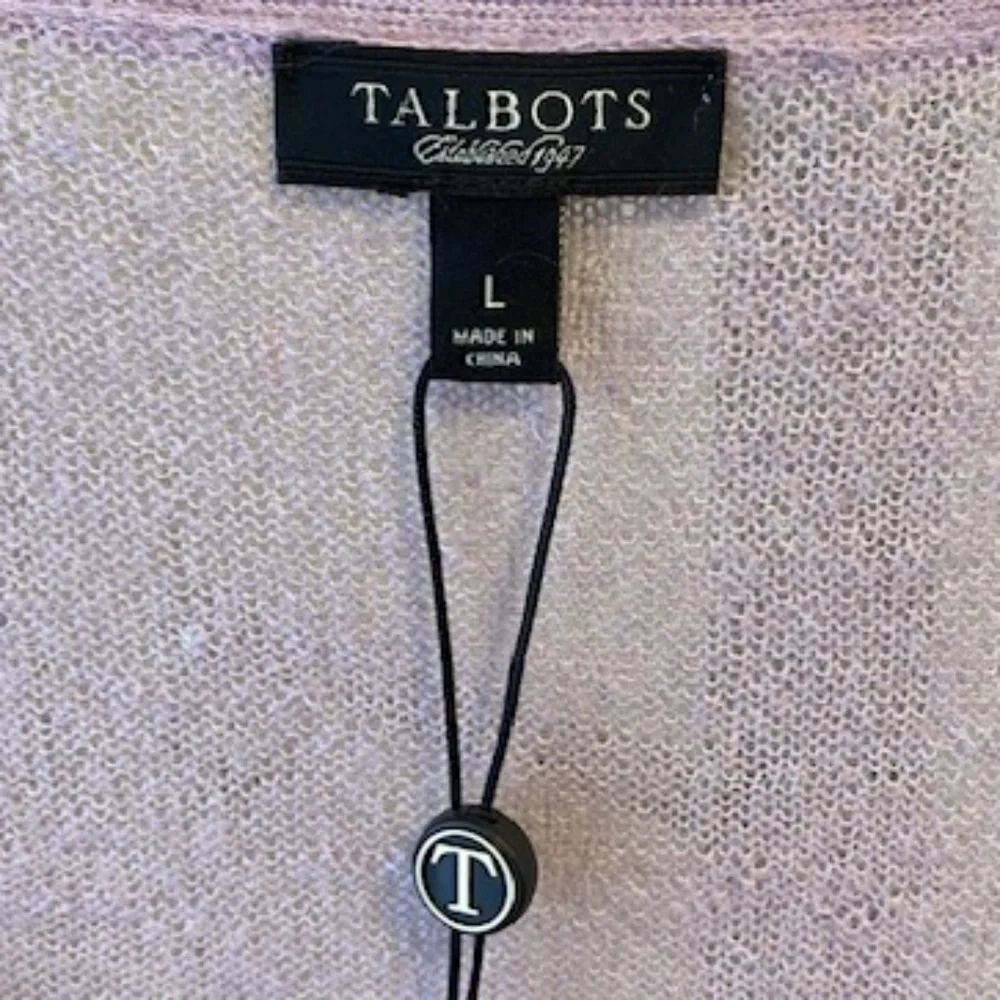 Talbots Lilac Cardigan - Picture 5 of 12
